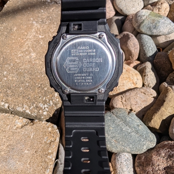 G-Shock "Casioak" Black and White GA-2100 - Picture 8 of 12